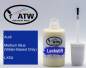 Preview: Audi, Medium Blue (Water-Based Only), LX5U: 20ml Lackstift, von ATW Autoteile West.